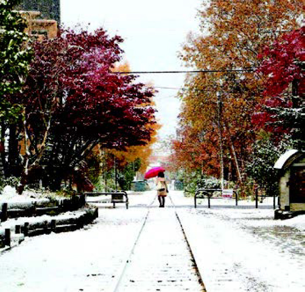 Former Temiya Line Walking Path